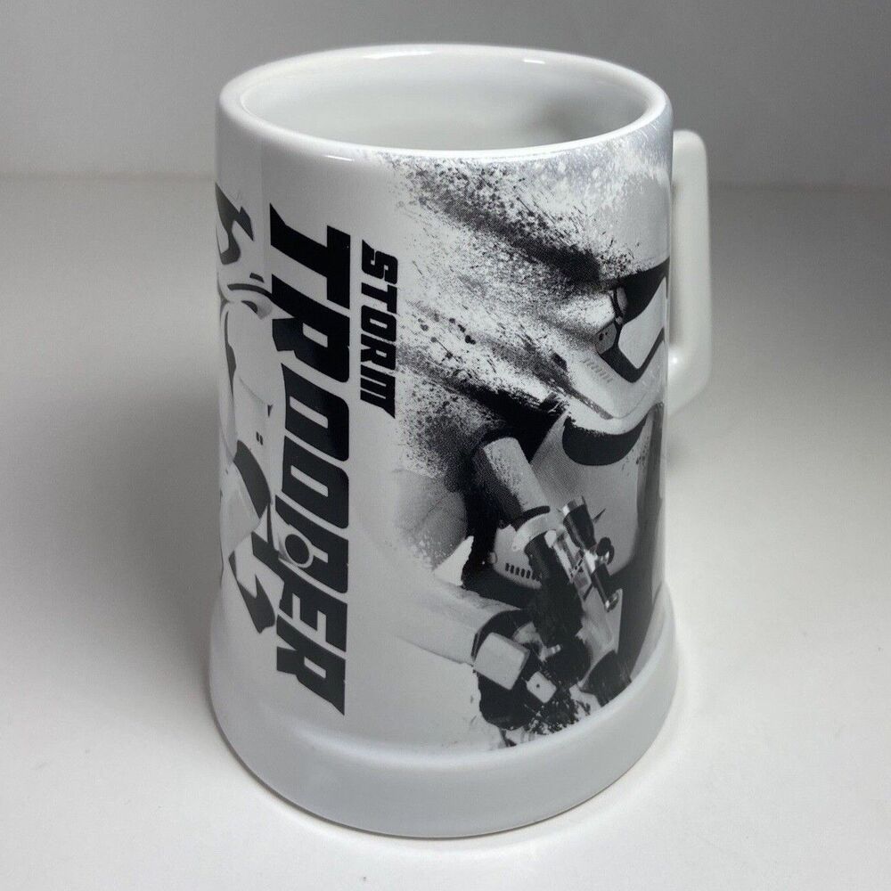 Star Wars Stormtrooper Coffee Mug Lucasfilm White/Black Ceramic 16oz - Picture 6 of 12